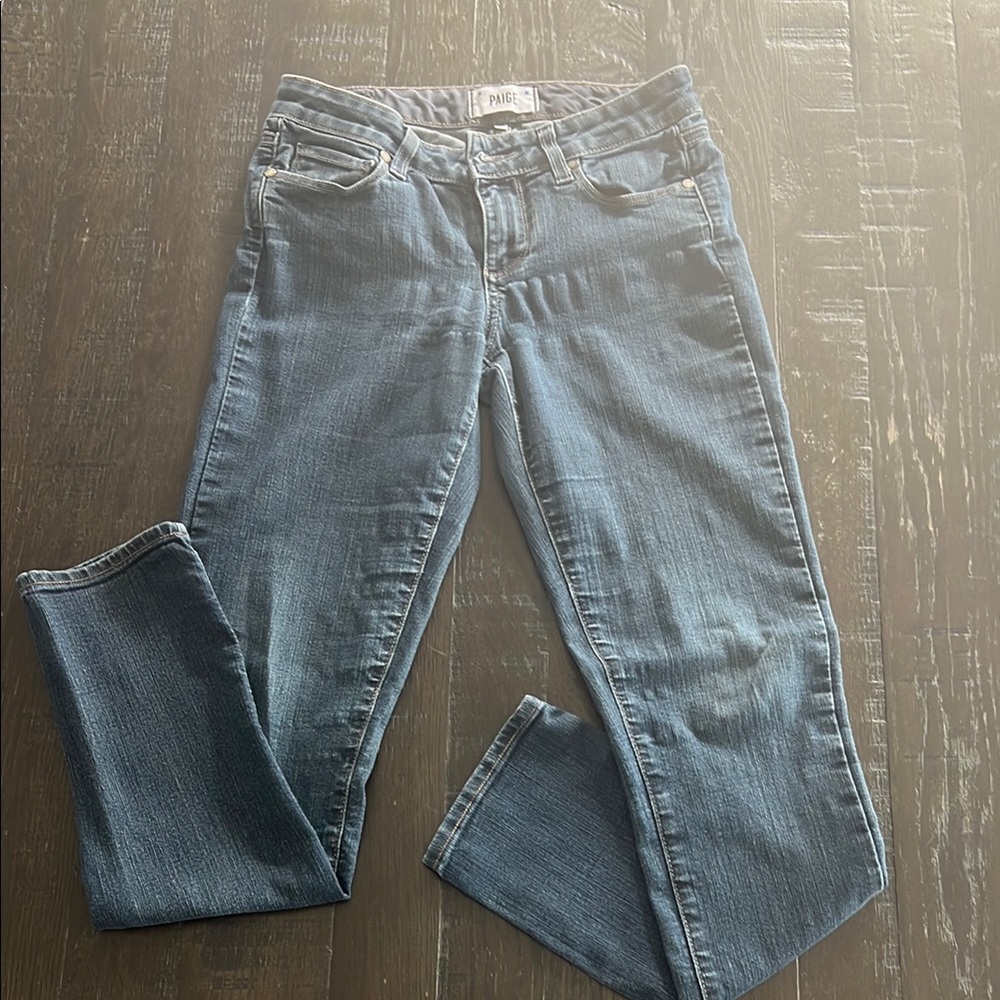 Paige Blue Denim Jeans